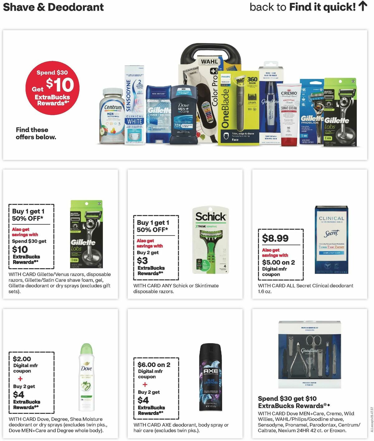 CVS Pharmacy Weekly Ad from November 9