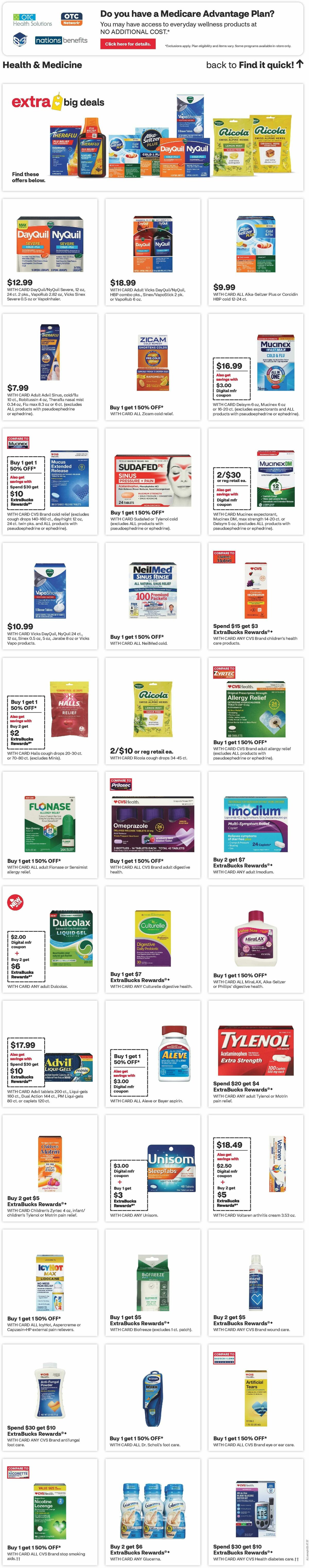 CVS Pharmacy Weekly Ad from November 9