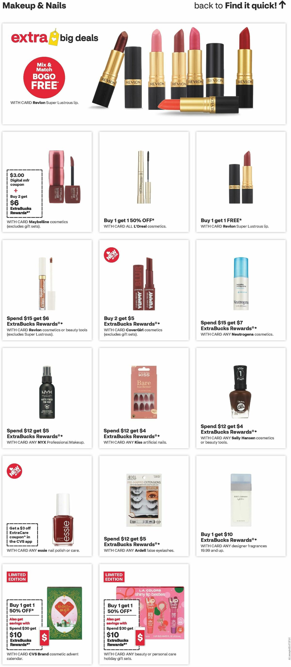 CVS Pharmacy Weekly Ad from November 23