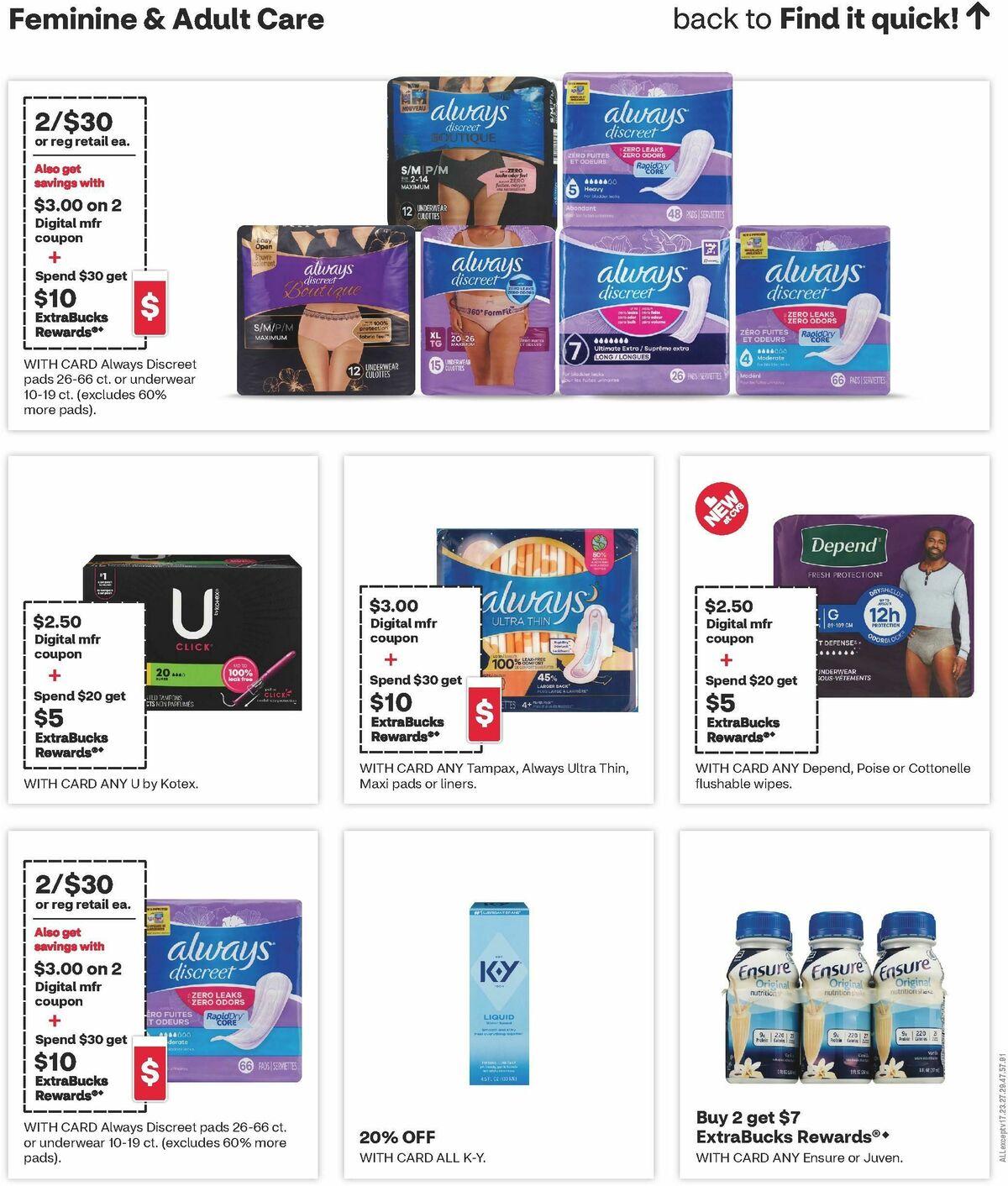 CVS Pharmacy Weekly Ad from November 23
