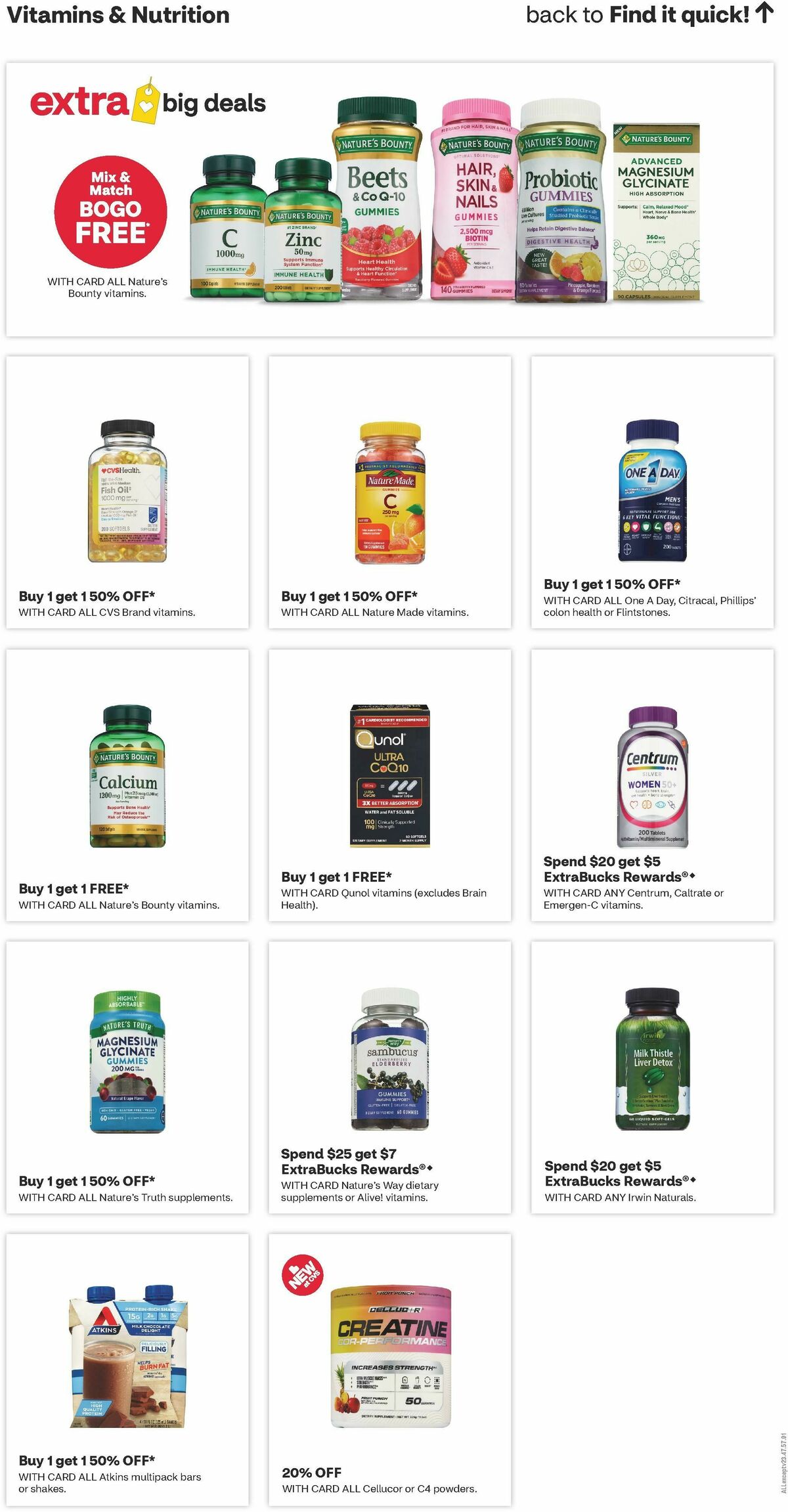 CVS Pharmacy Weekly Ad from November 23