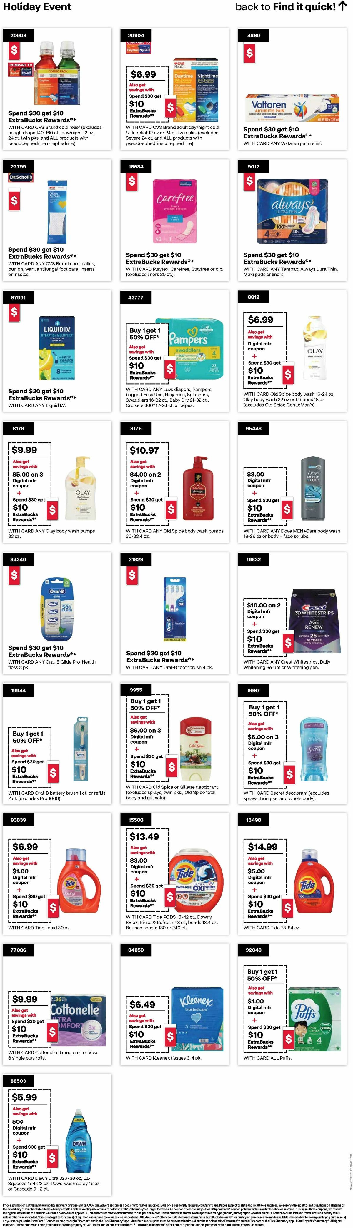 CVS Pharmacy Weekly Ad from November 30