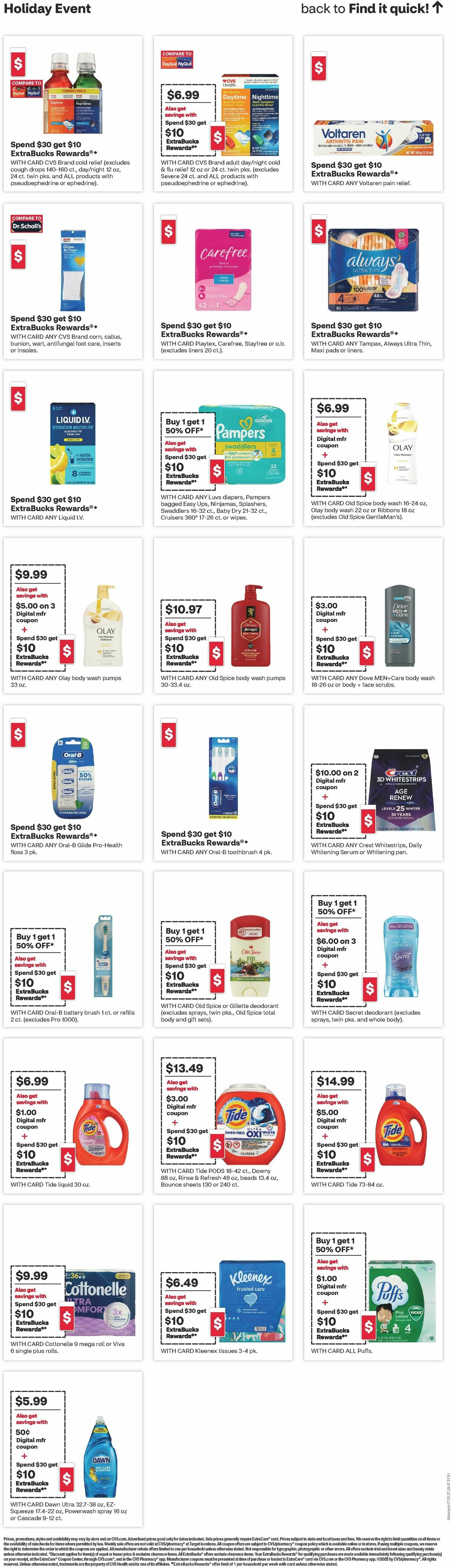 CVS Pharmacy Weekly Ad from December 7