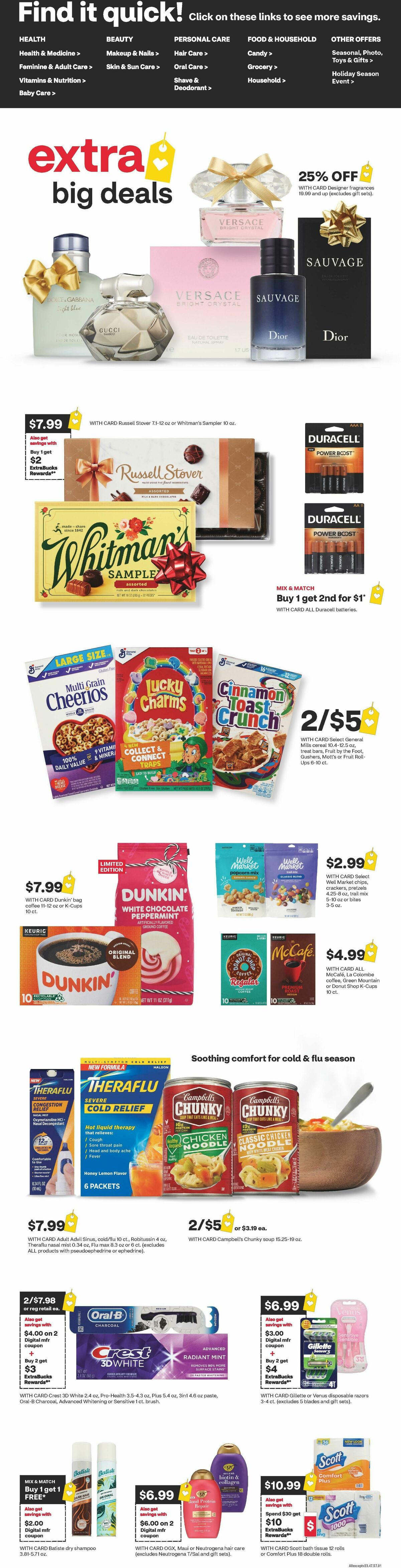 CVS Pharmacy Weekly Ad from December 21
