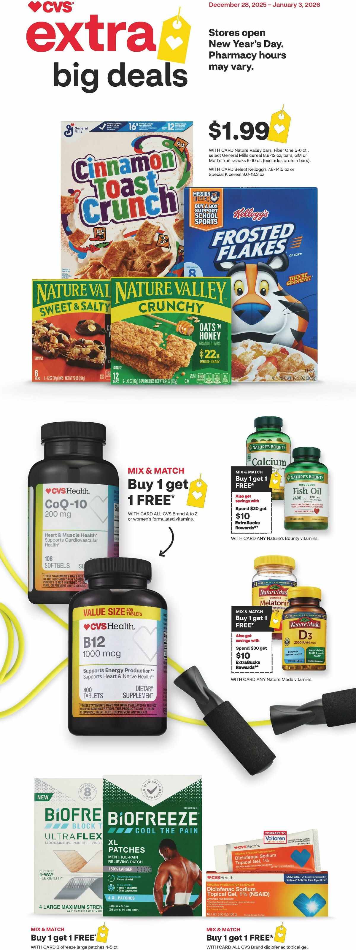 CVS Pharmacy Weekly Ad from December 28