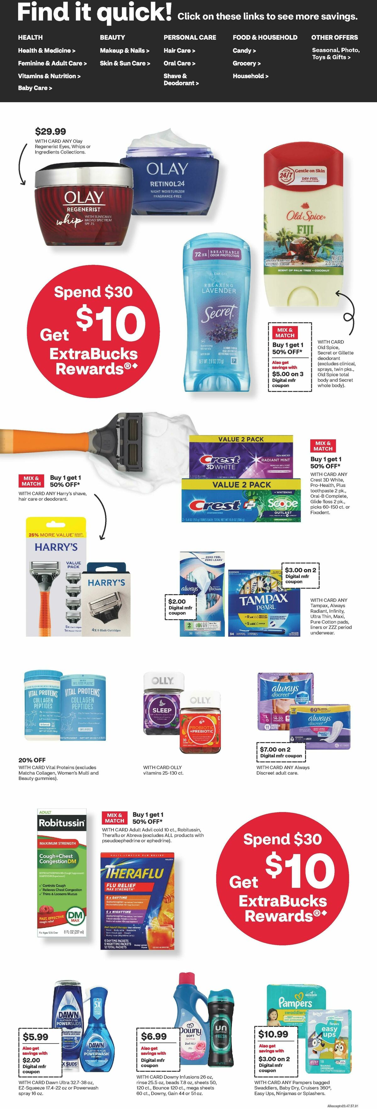 CVS Pharmacy Weekly Ad from December 28