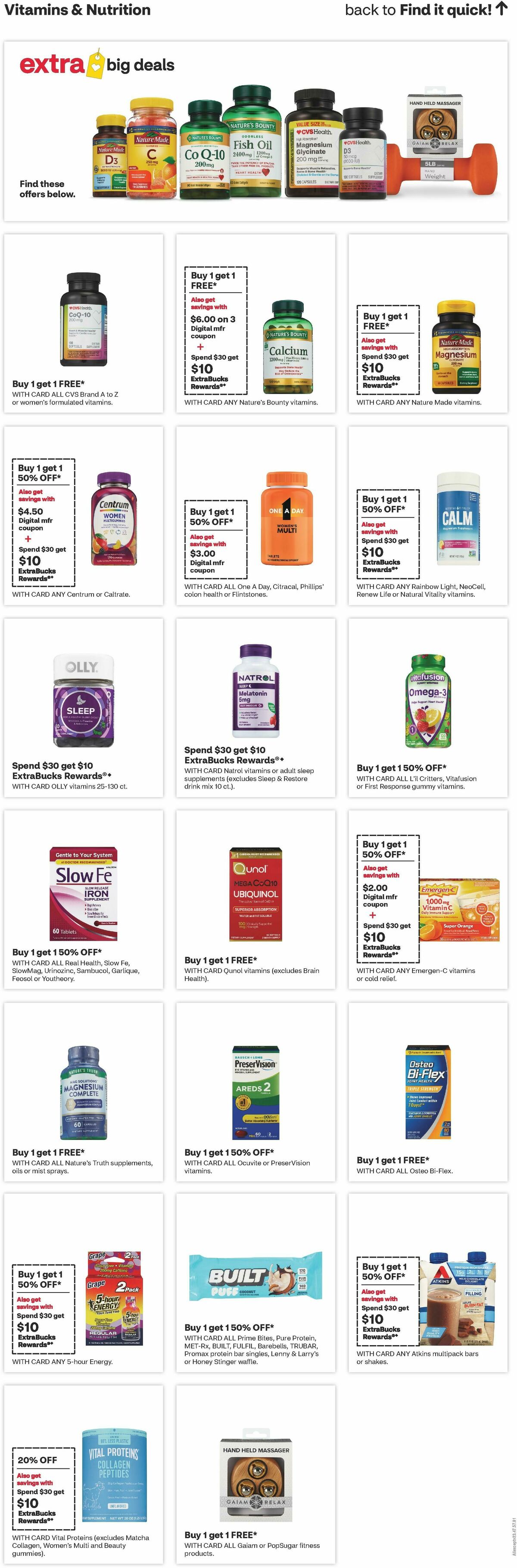 CVS Pharmacy Weekly Ad from January 4