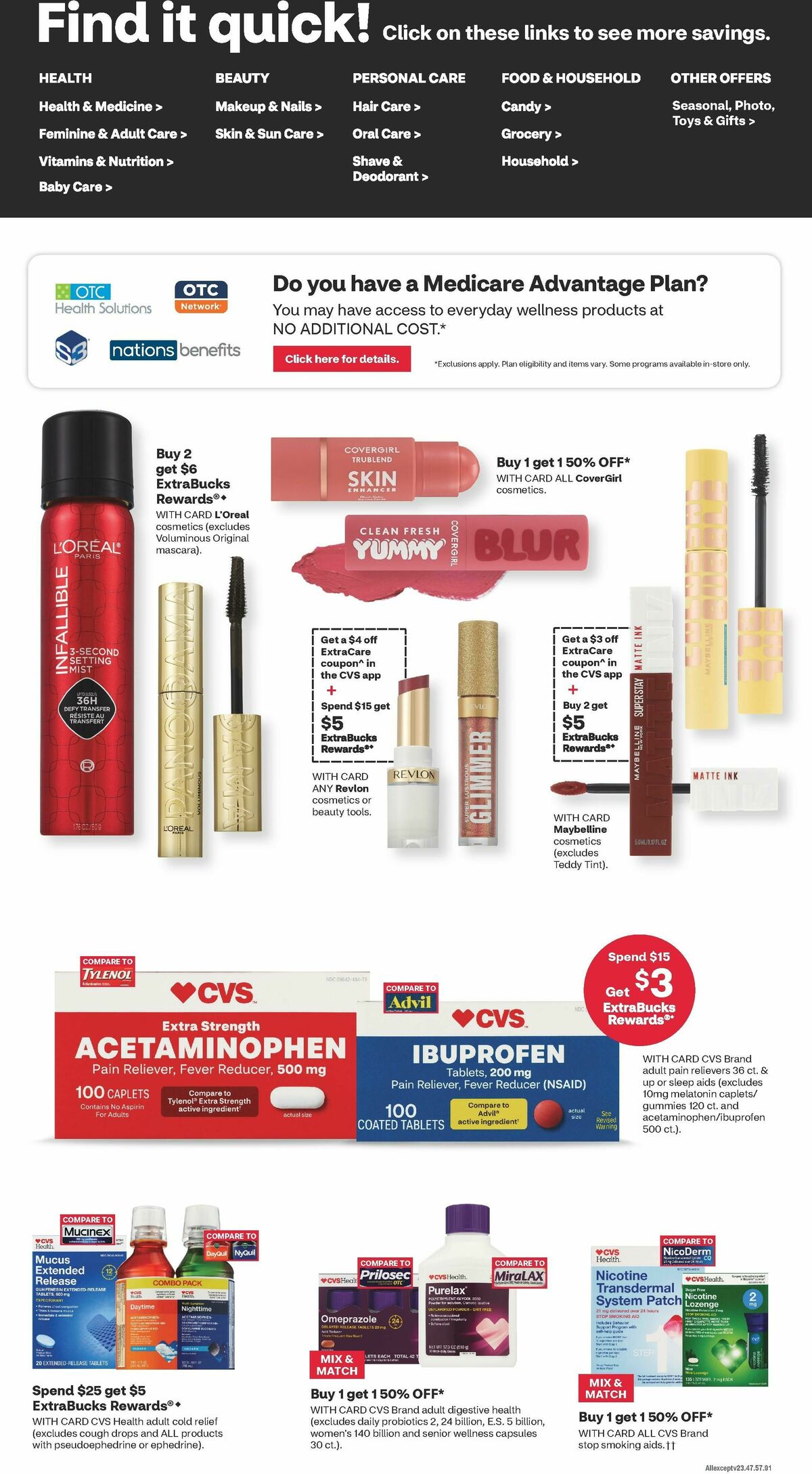 CVS Pharmacy Weekly Ad from January 11