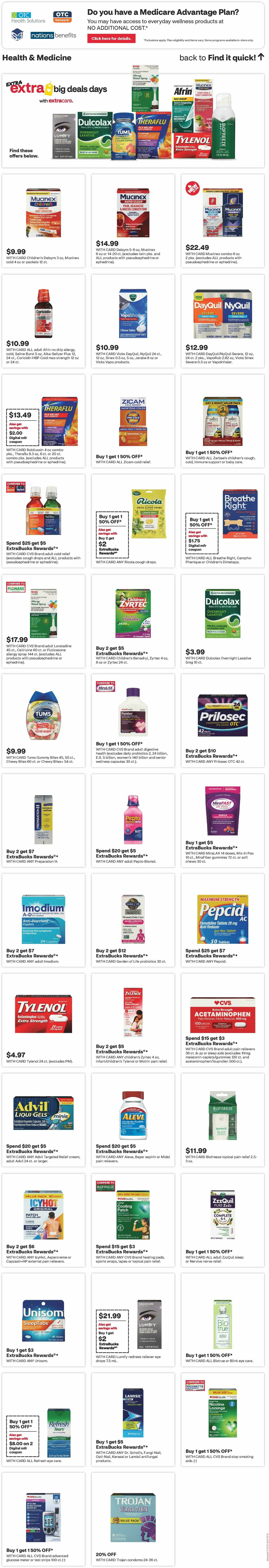 CVS Pharmacy Weekly Ad from January 18