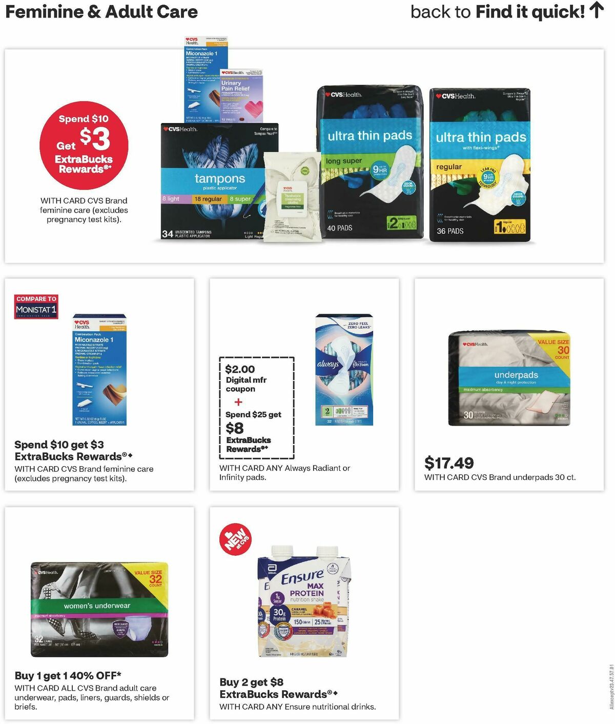 CVS Pharmacy Weekly Ad from January 18