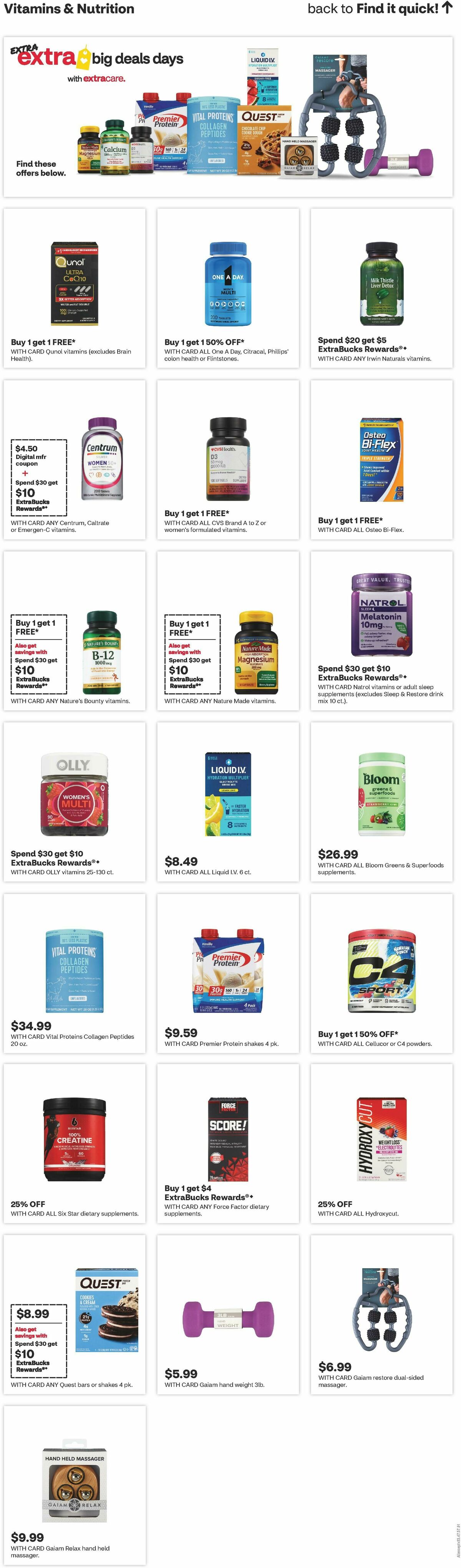 CVS Pharmacy Weekly Ad from January 18