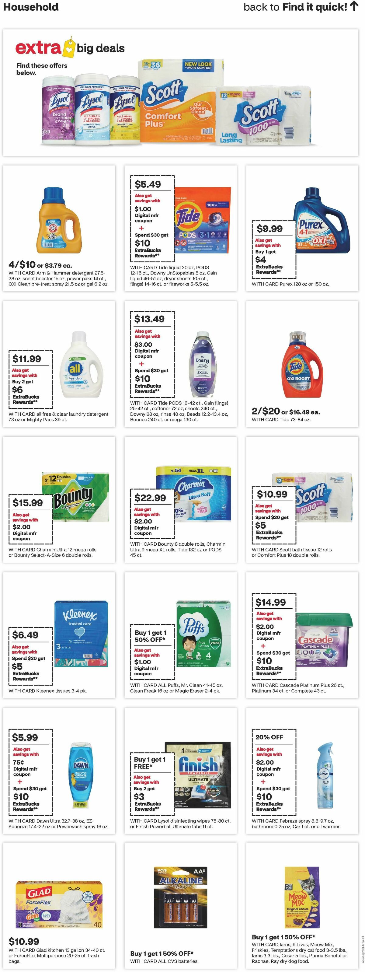 CVS Pharmacy Weekly Ad from February 1