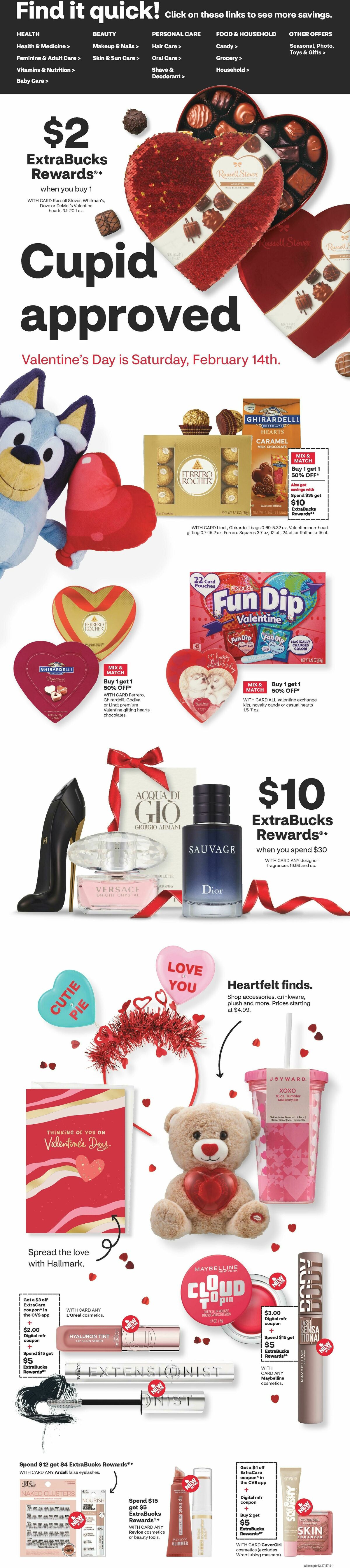 CVS Pharmacy Weekly Ad from February 1