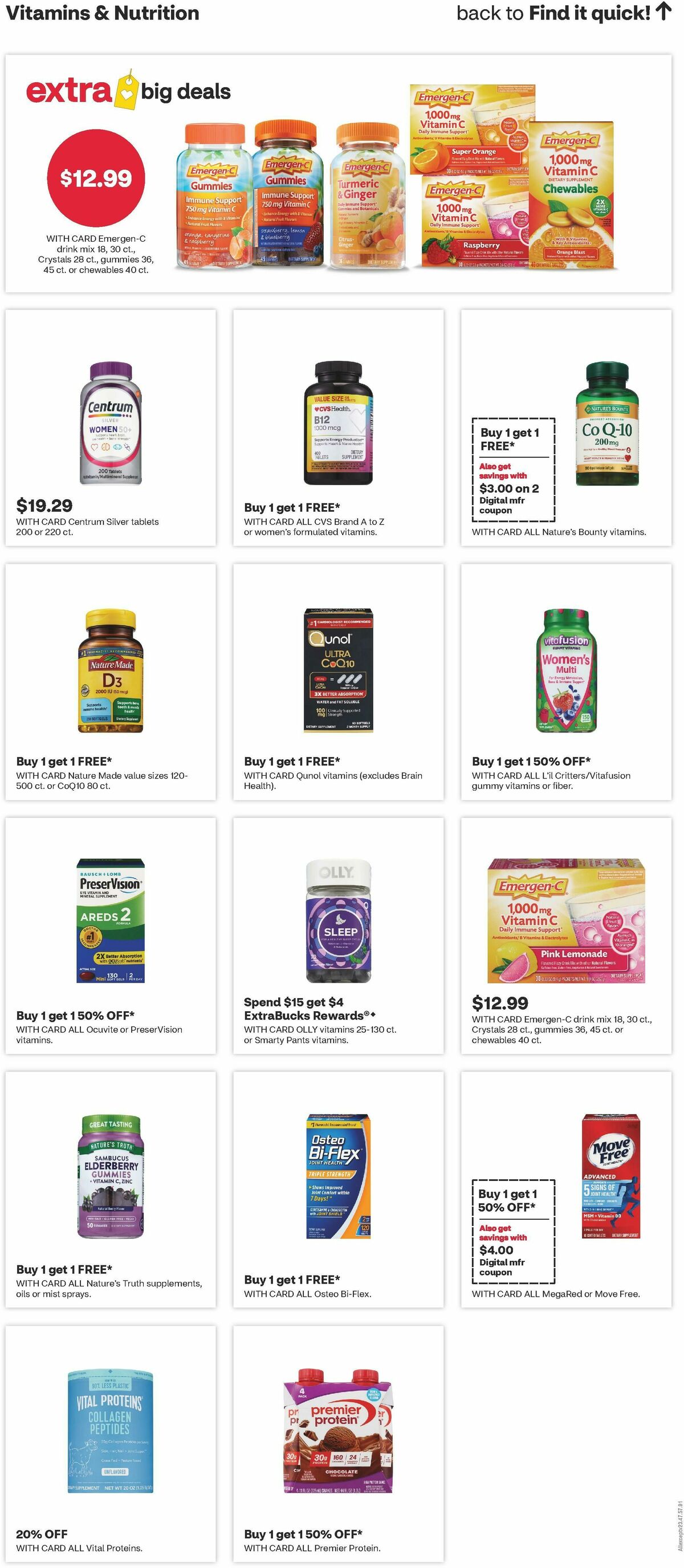 CVS Pharmacy Weekly Ad from February 1
