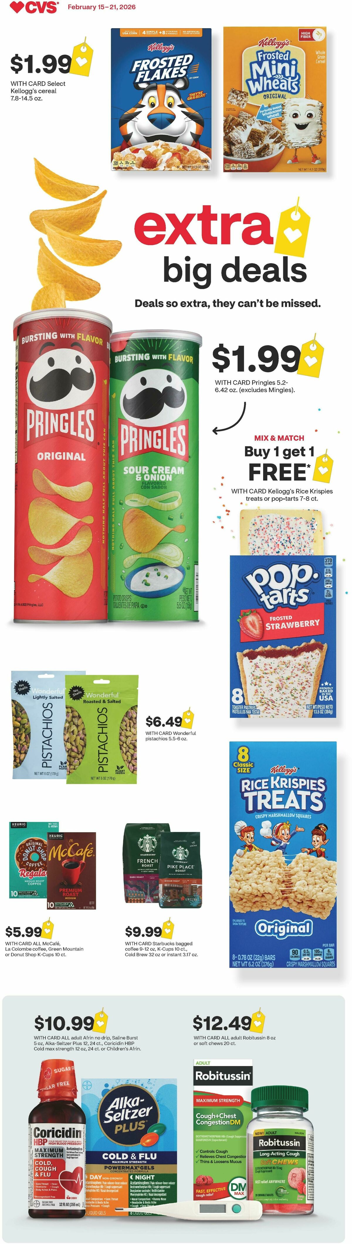 CVS Pharmacy Weekly Ad from February 15