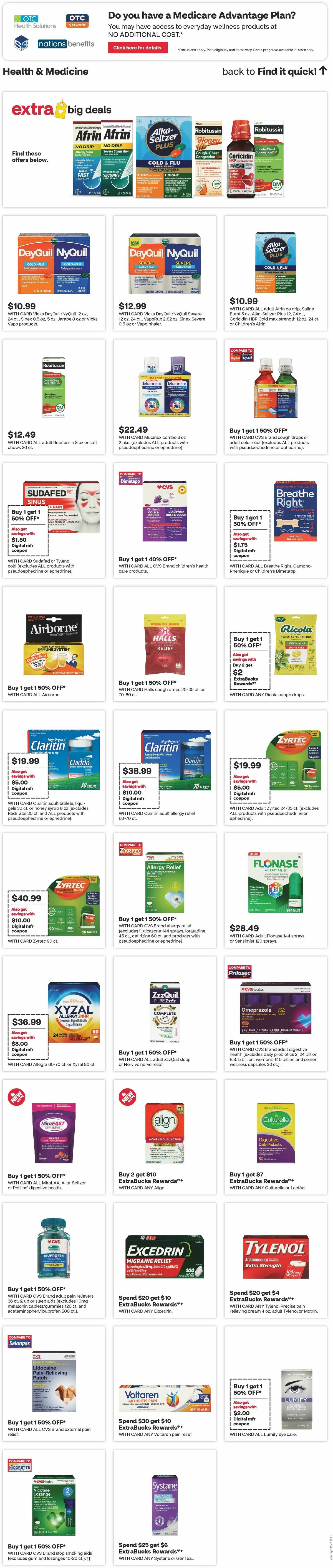 CVS Pharmacy Weekly Ad from February 15