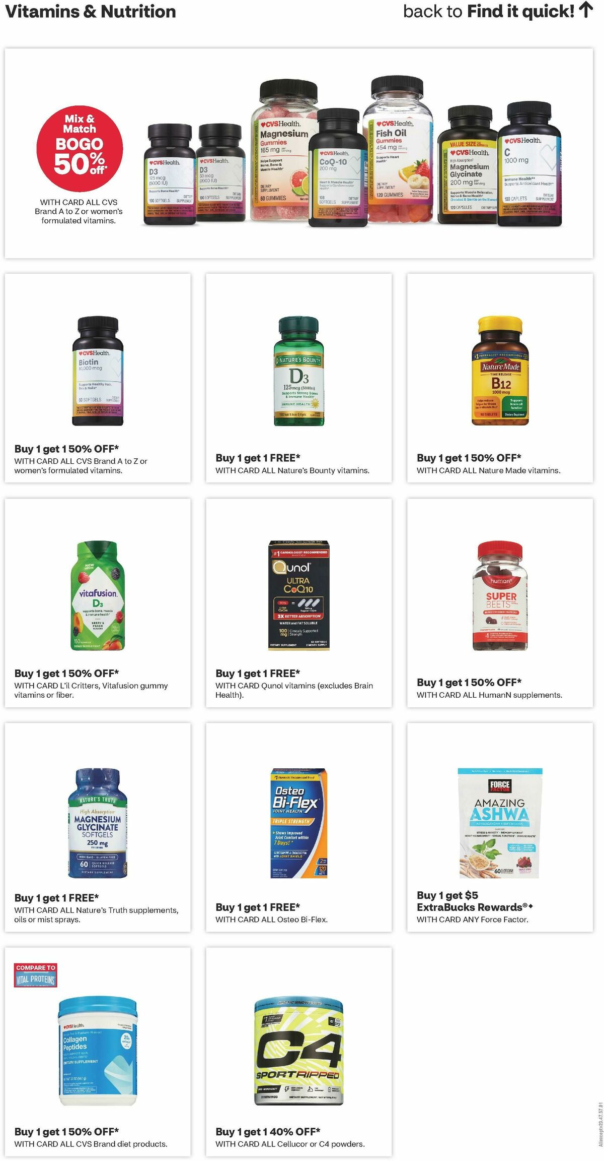 CVS Pharmacy Weekly Ad from February 22