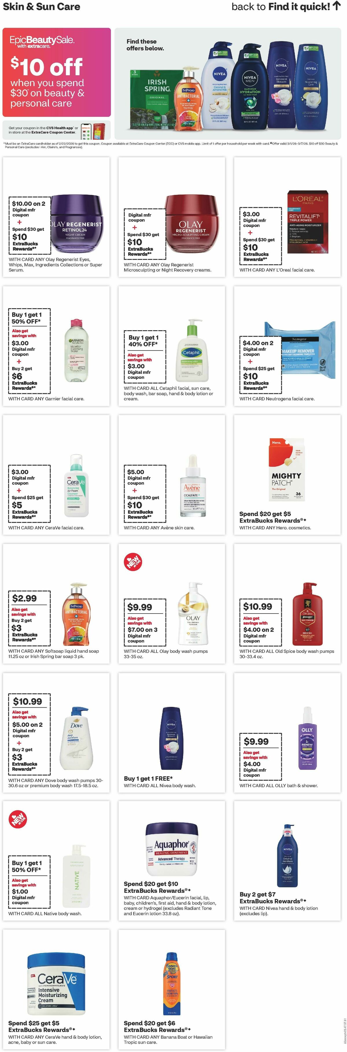 CVS Pharmacy Weekly Ad from March 1