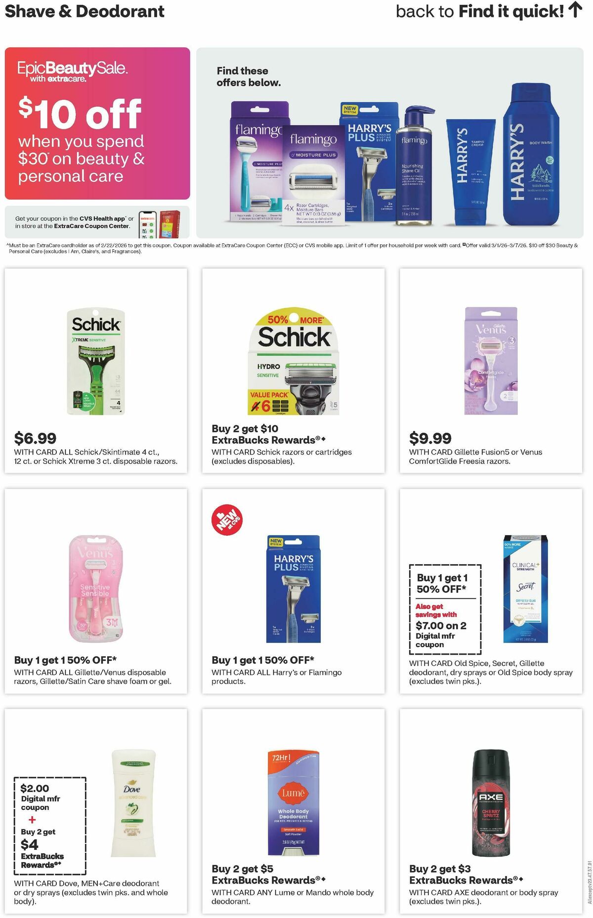 CVS Pharmacy Weekly Ad from March 1
