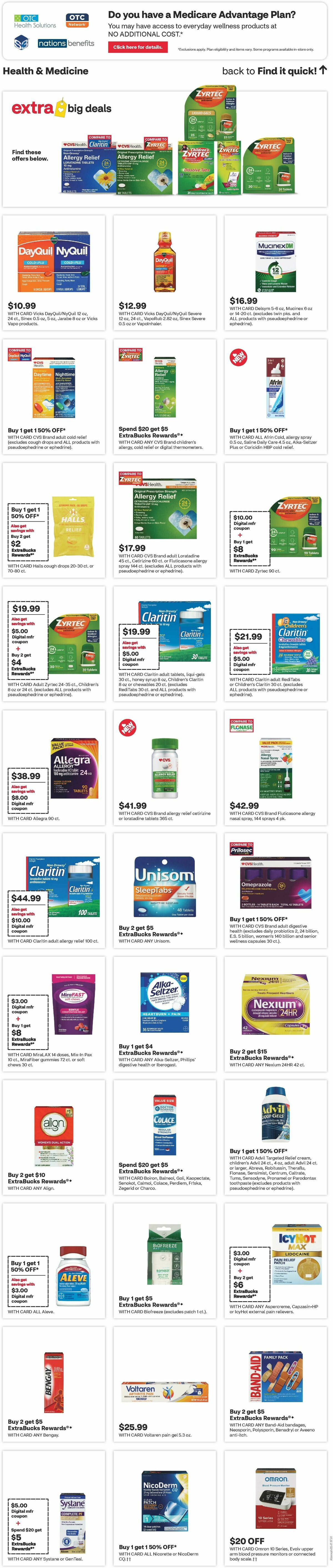 CVS Pharmacy Weekly Ad from March 1