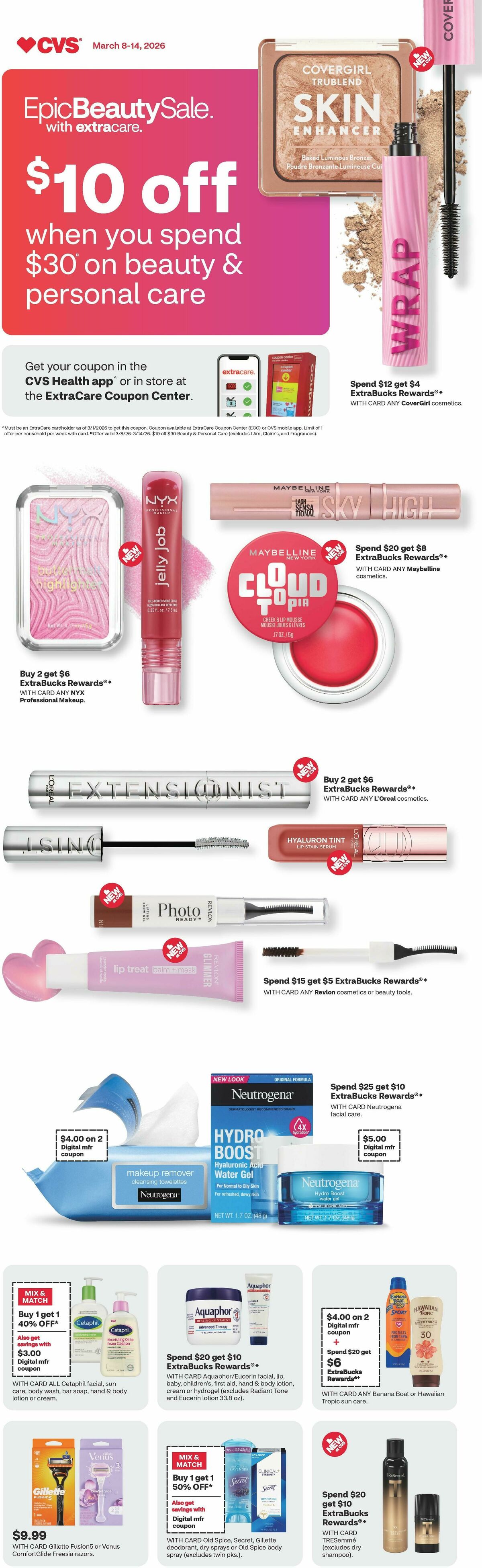 CVS Pharmacy Weekly Ad from March 8