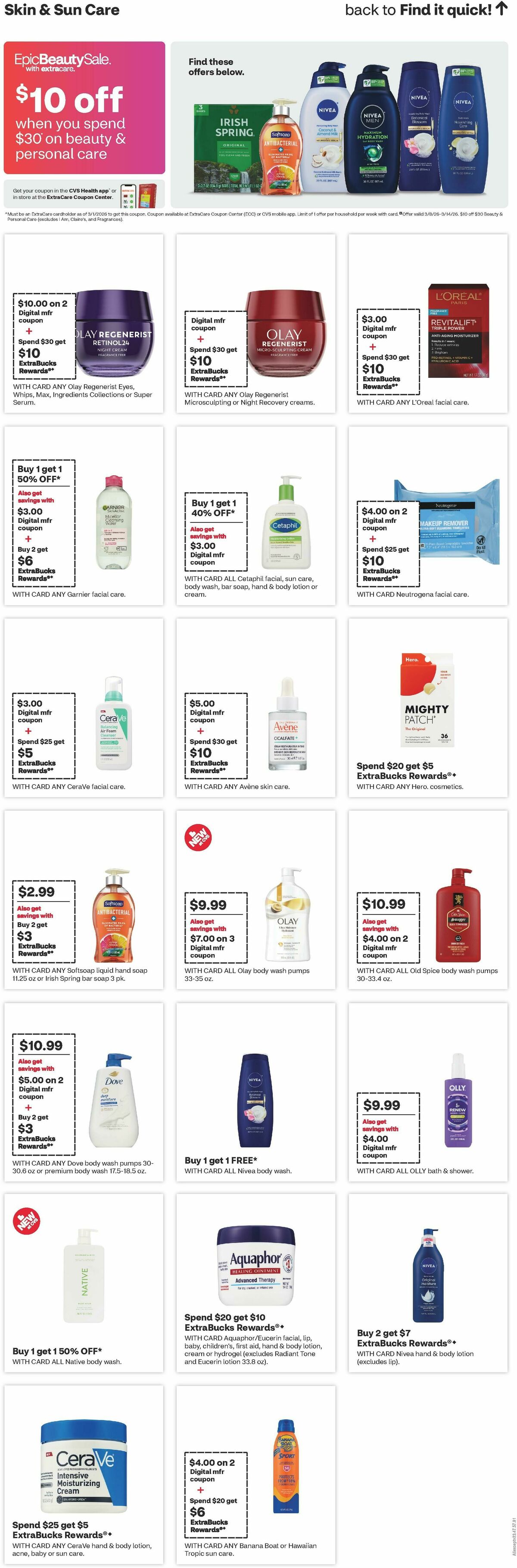 CVS Pharmacy Weekly Ad from March 8
