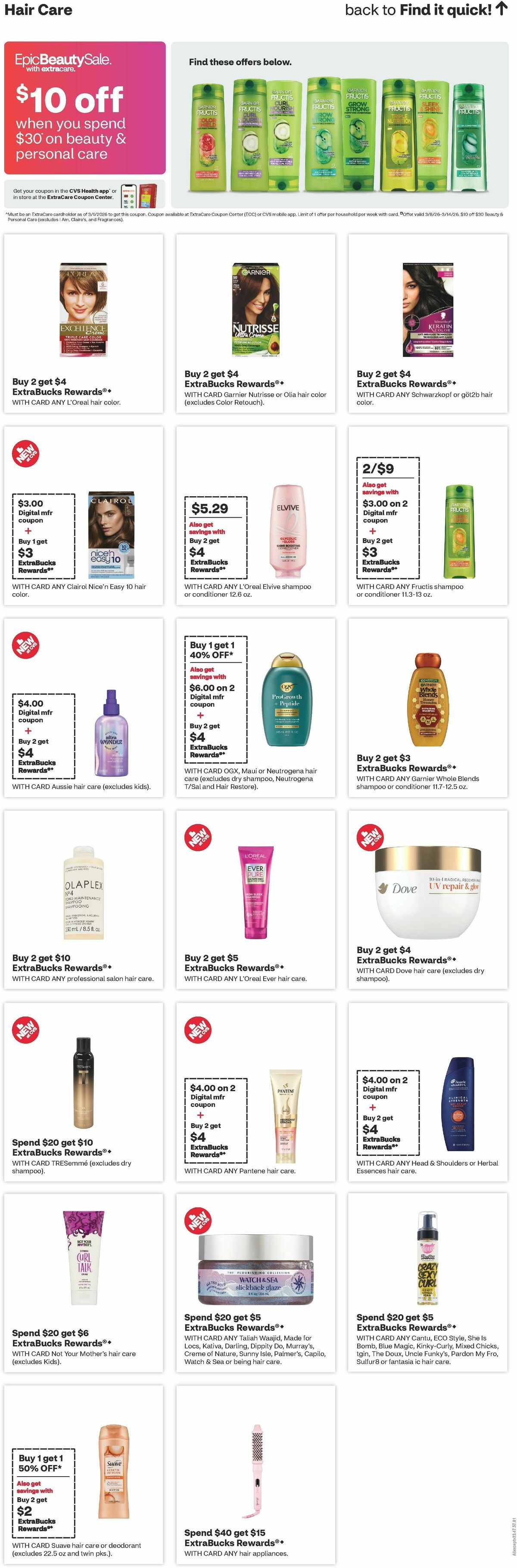 CVS Pharmacy Weekly Ad from March 8