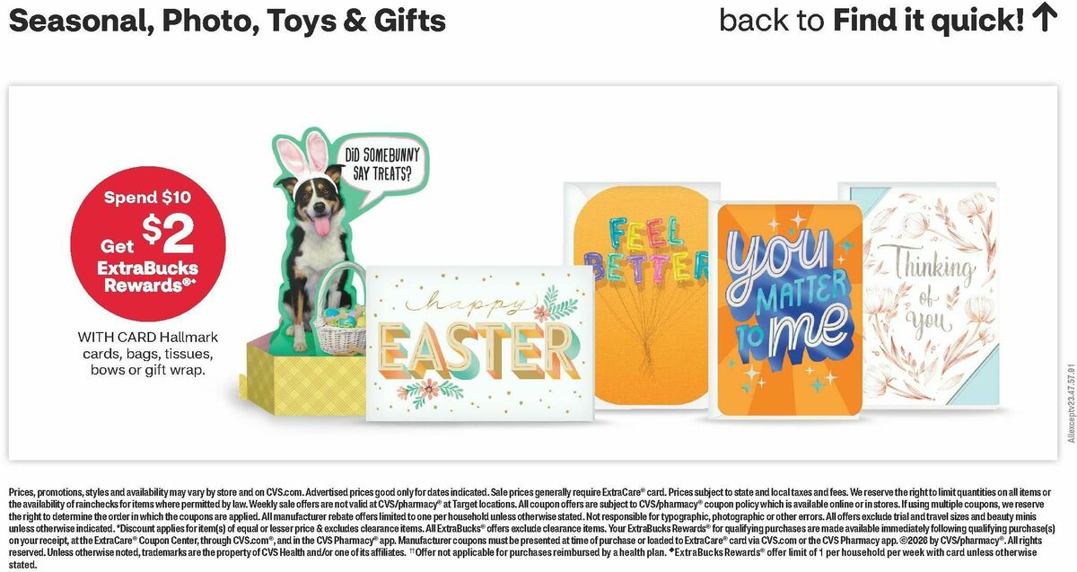 CVS Pharmacy Weekly Ad from March 8