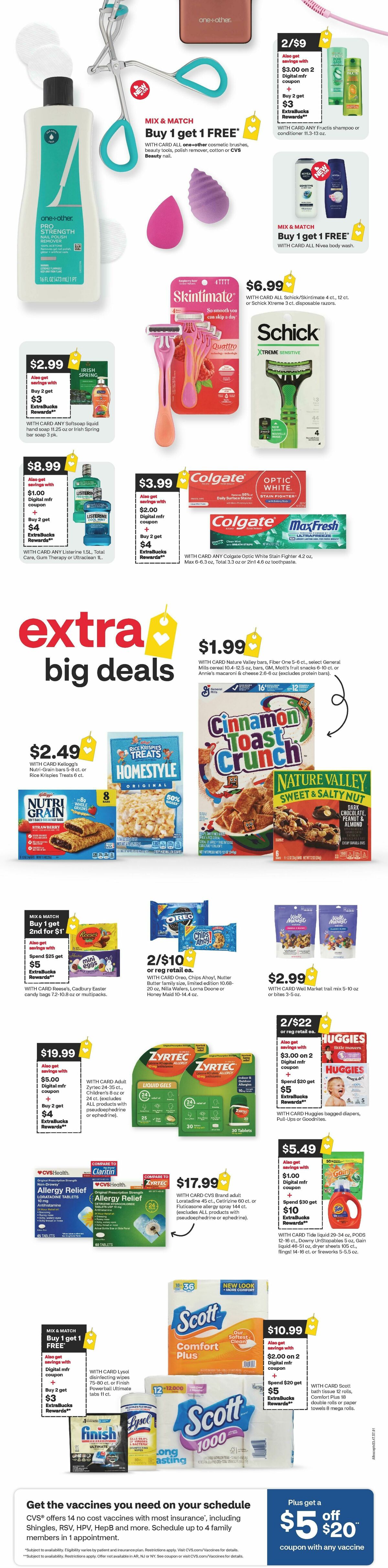 CVS Pharmacy Weekly Ad from March 8