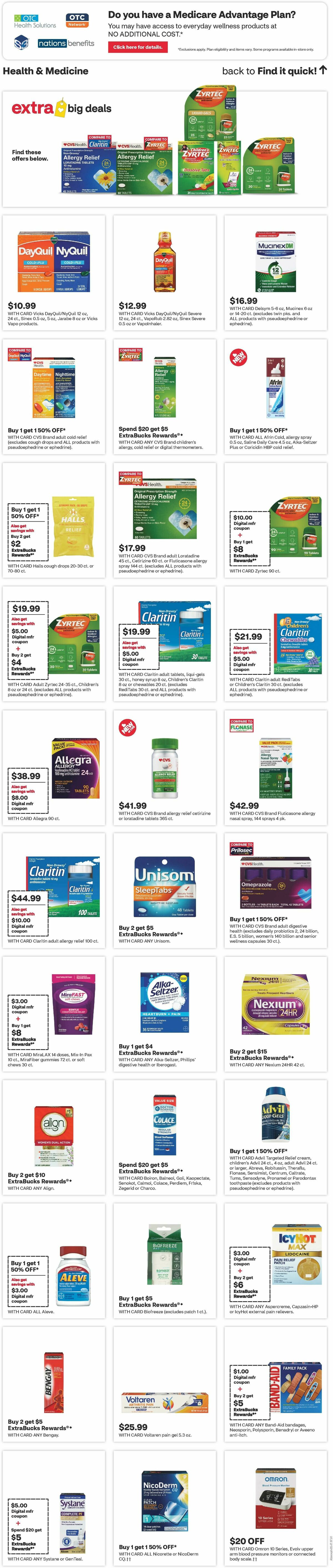 CVS Pharmacy Weekly Ad from March 8