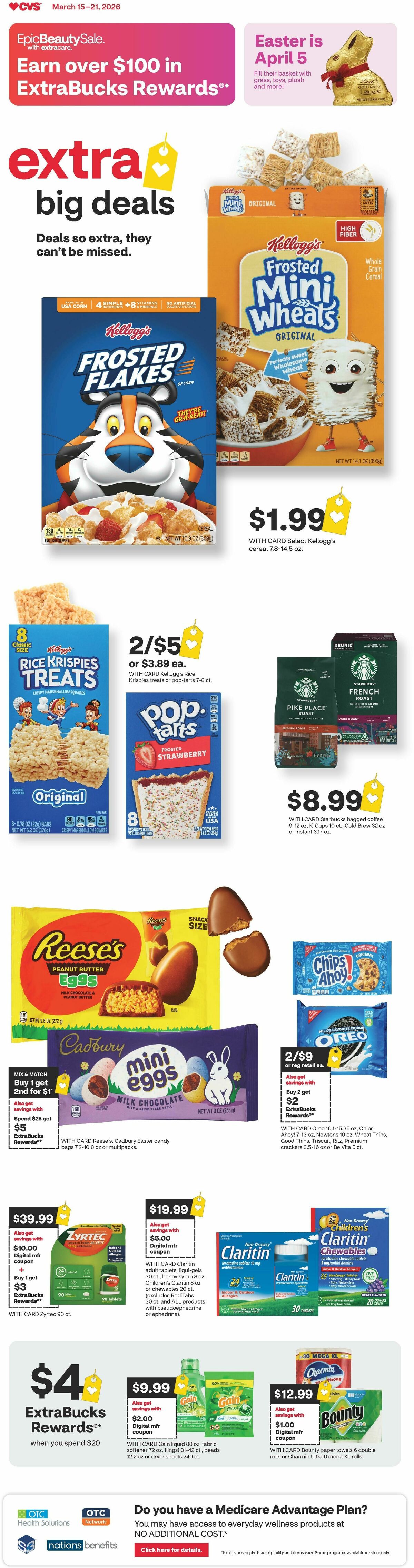 CVS Pharmacy Weekly Ad from March 15