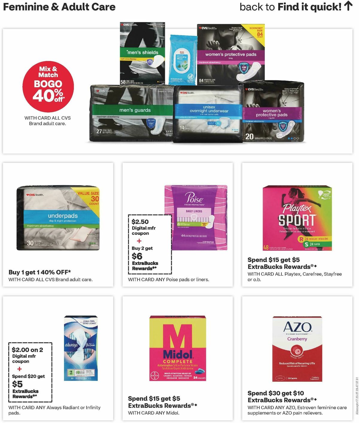 CVS Pharmacy Weekly Ad from March 22