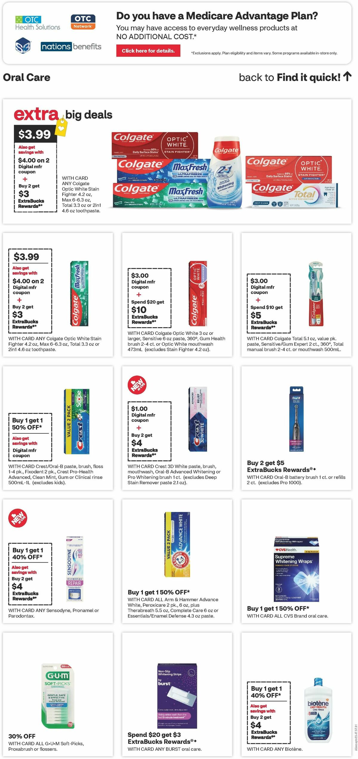 CVS Pharmacy Weekly Ad from March 29