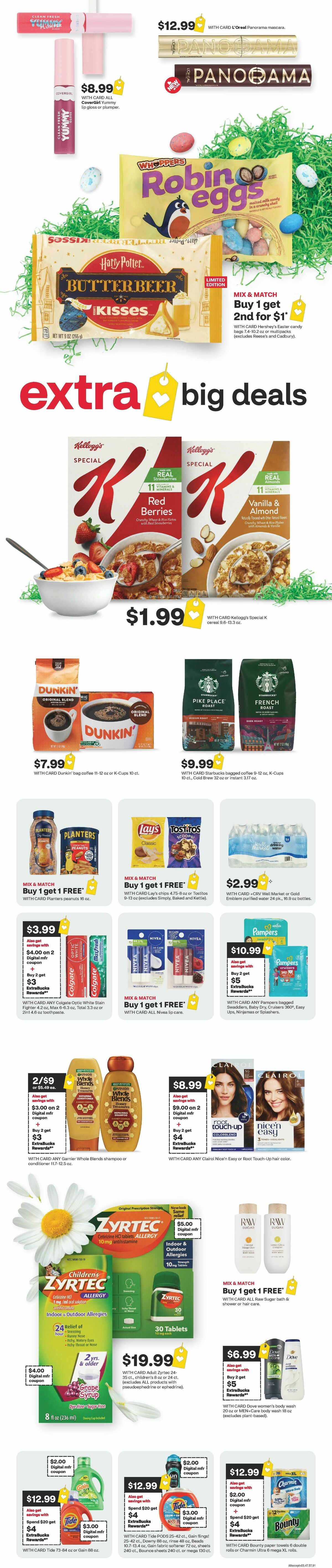 CVS Pharmacy Weekly Ad from March 29