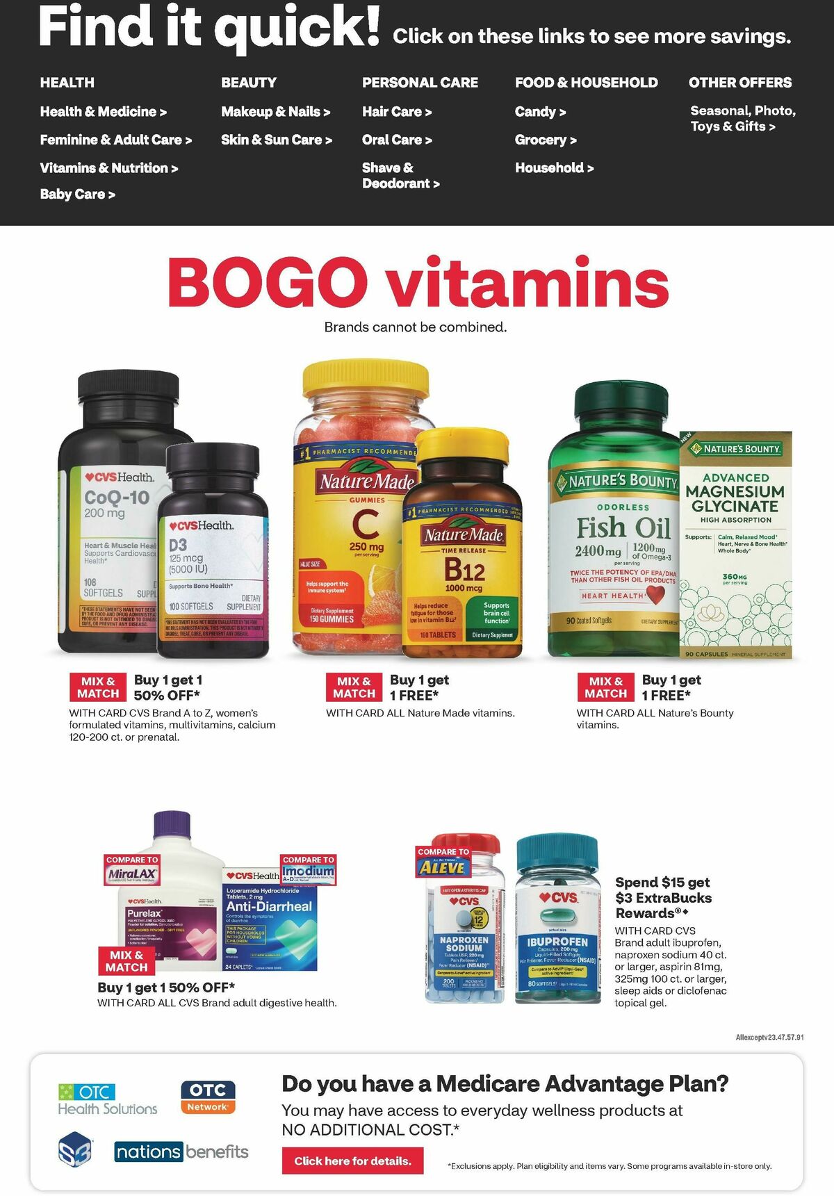 CVS Pharmacy Weekly Ad from March 29