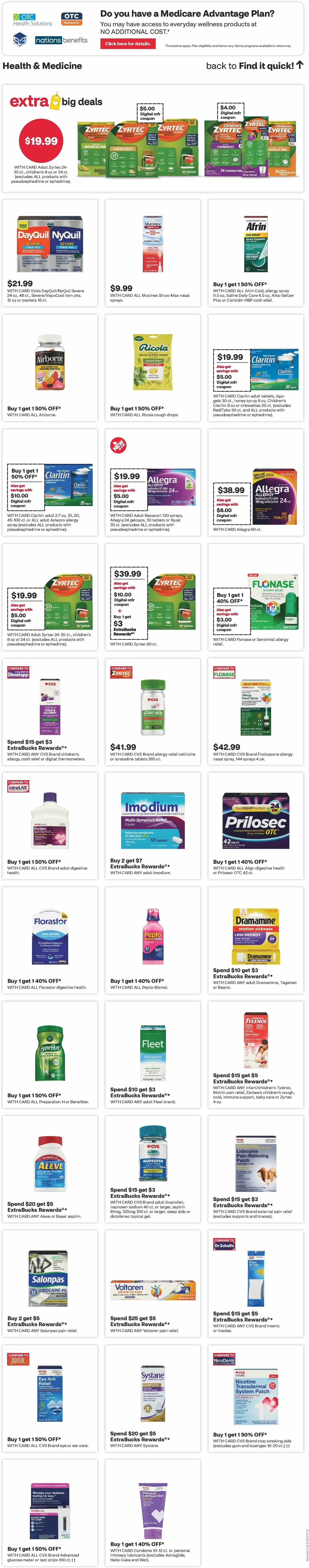 CVS Pharmacy Weekly Ad from March 29