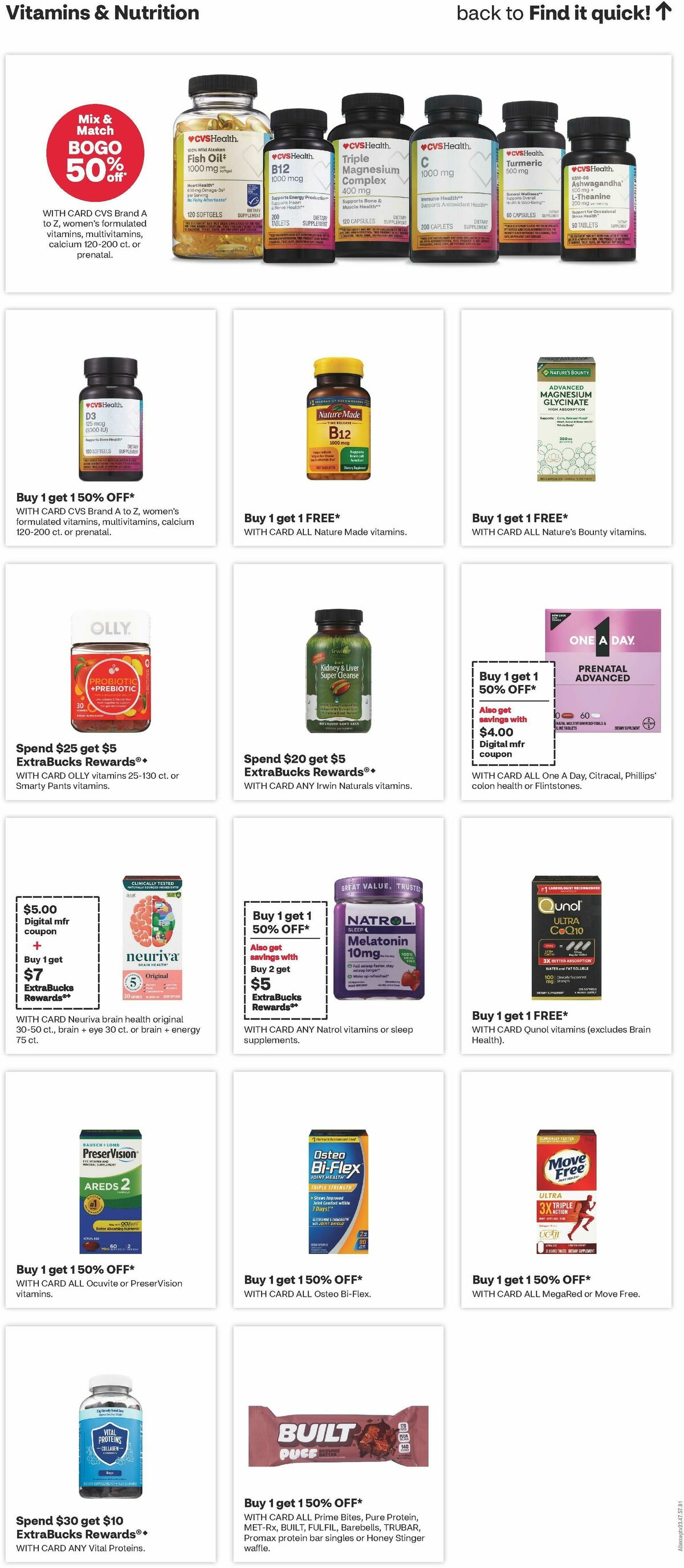 CVS Pharmacy Weekly Ad from March 29