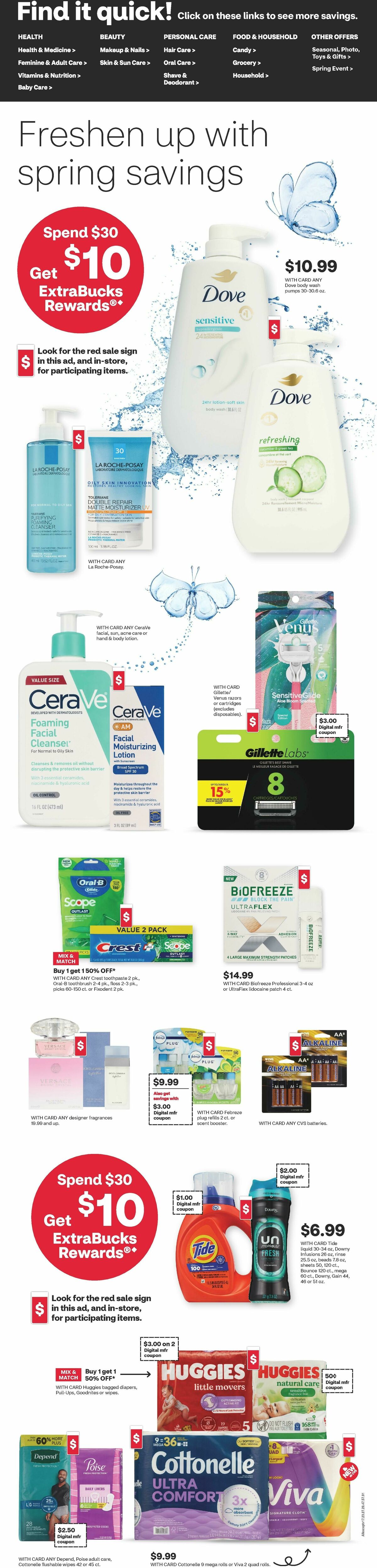 CVS Pharmacy Weekly Ad from April 5