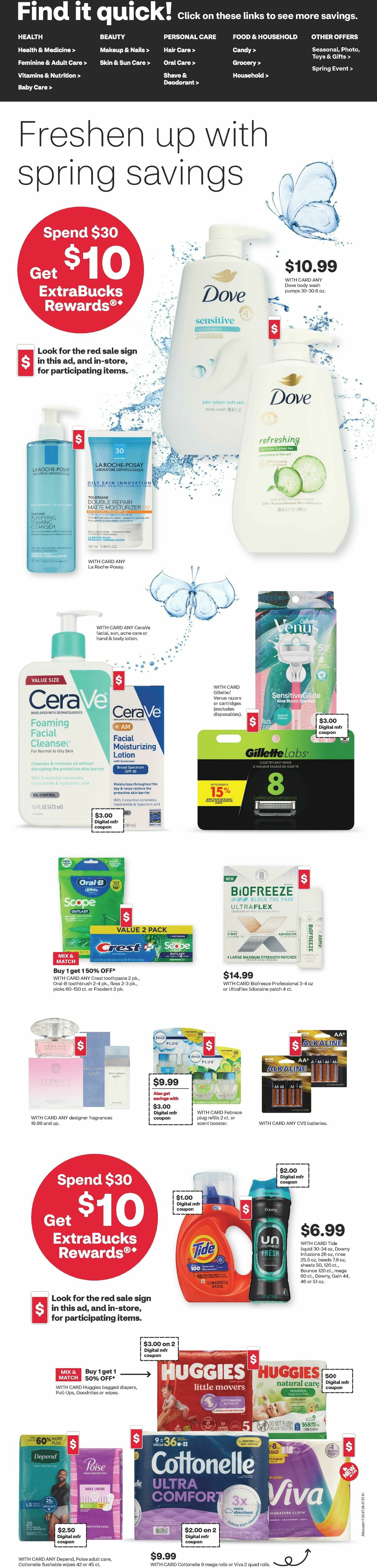 CVS Pharmacy Weekly Ad from April 12