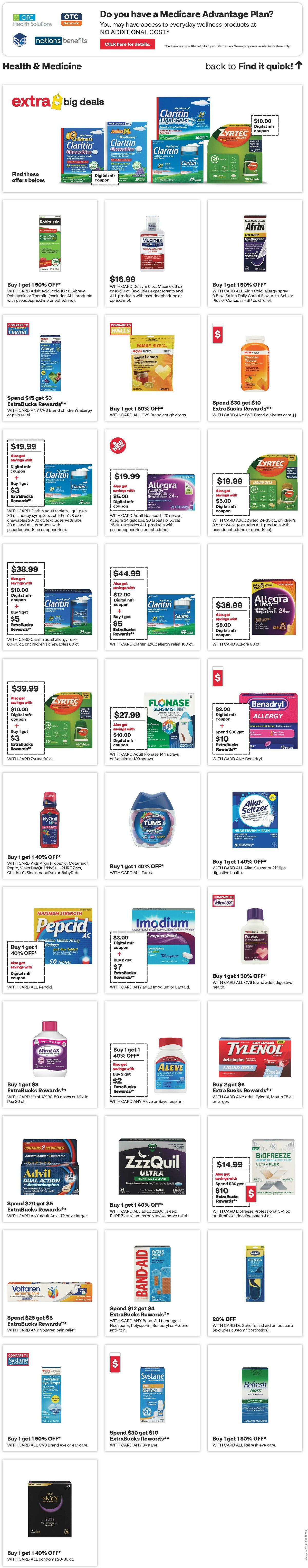 CVS Pharmacy Weekly Ad from April 12