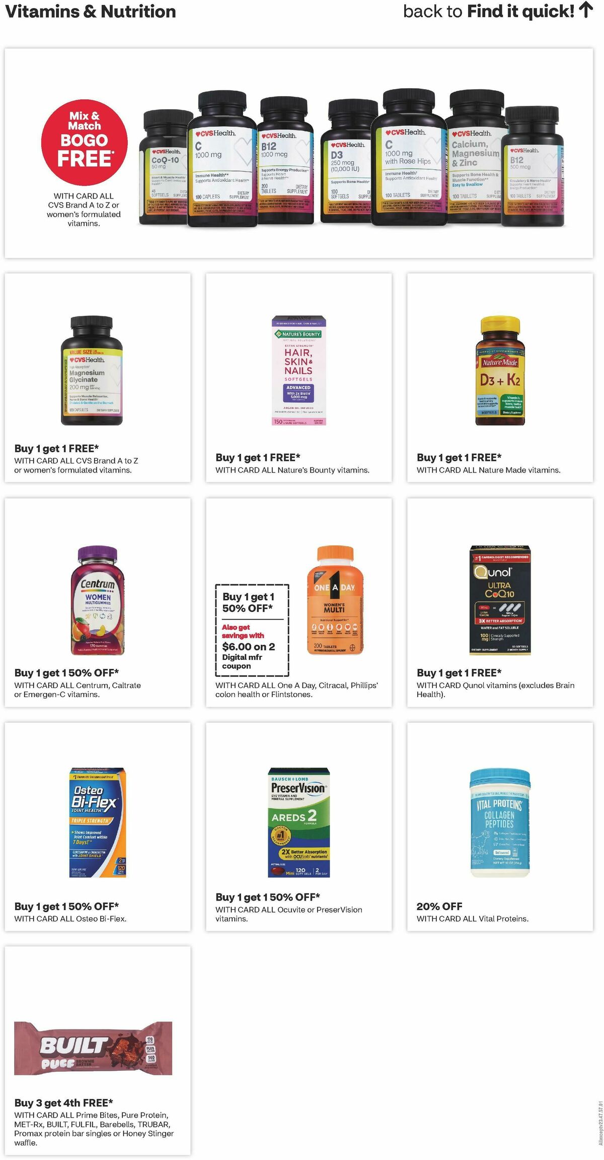 CVS Pharmacy Weekly Ad from April 19