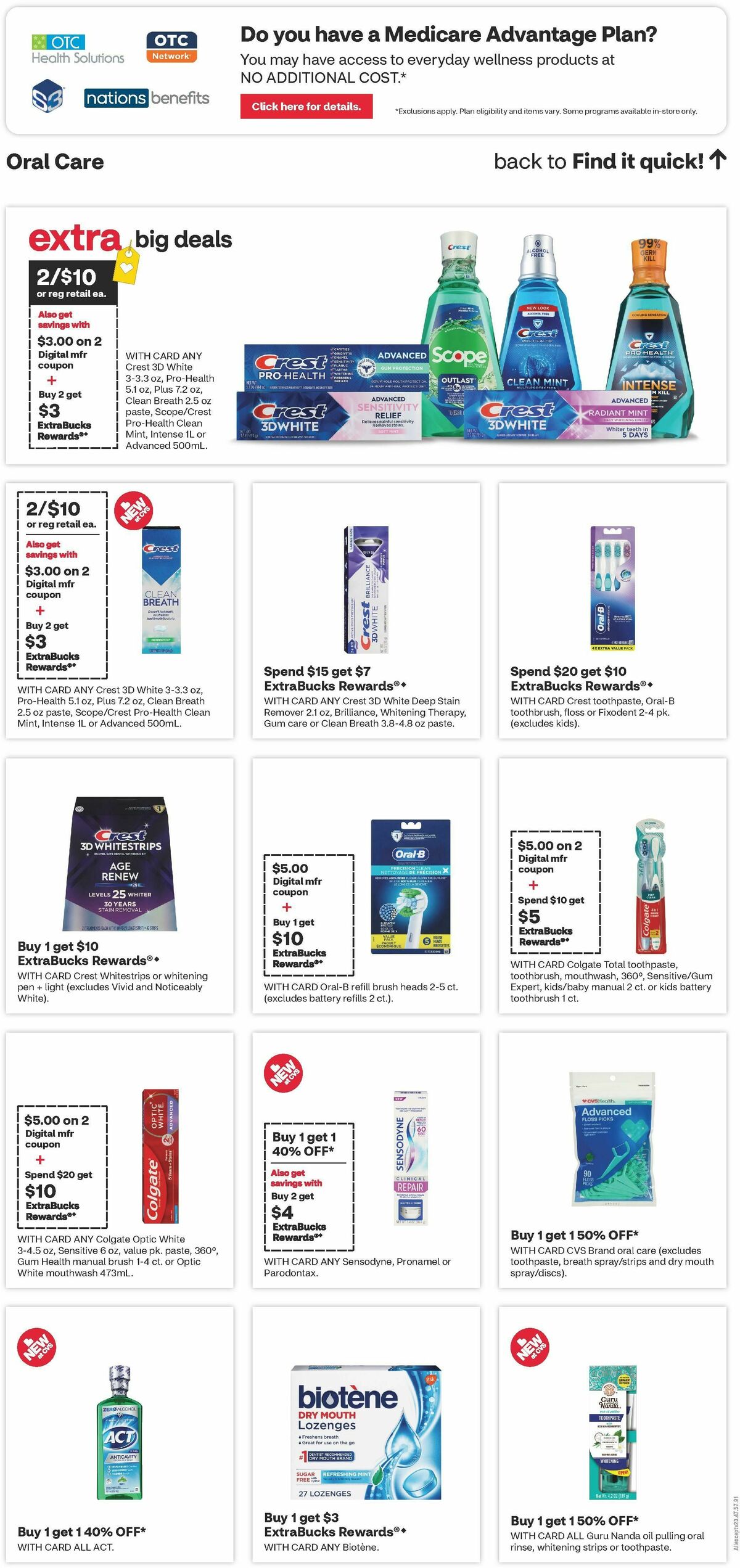 CVS Pharmacy Weekly Ad from April 19