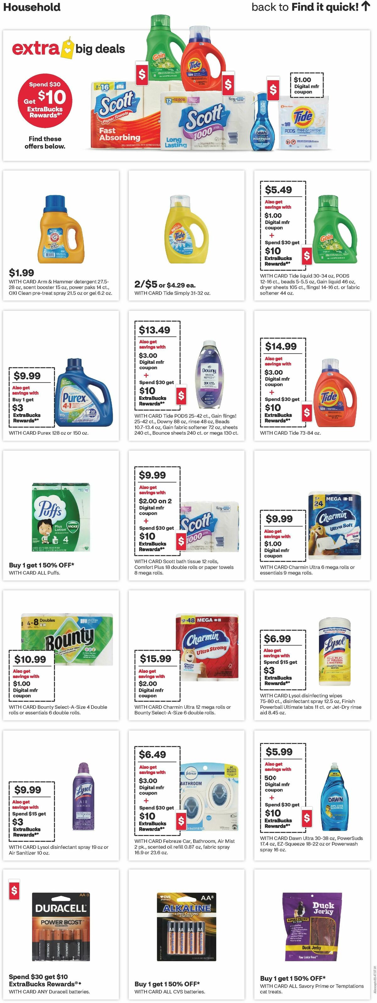 CVS Pharmacy Weekly Ad from April 19