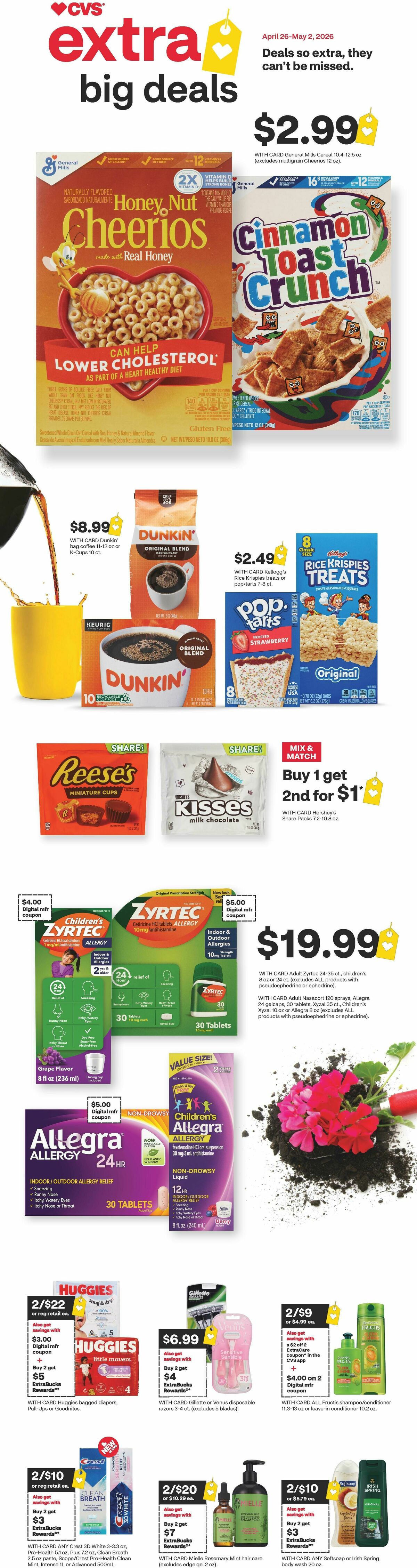 CVS Pharmacy Weekly Ad from April 26