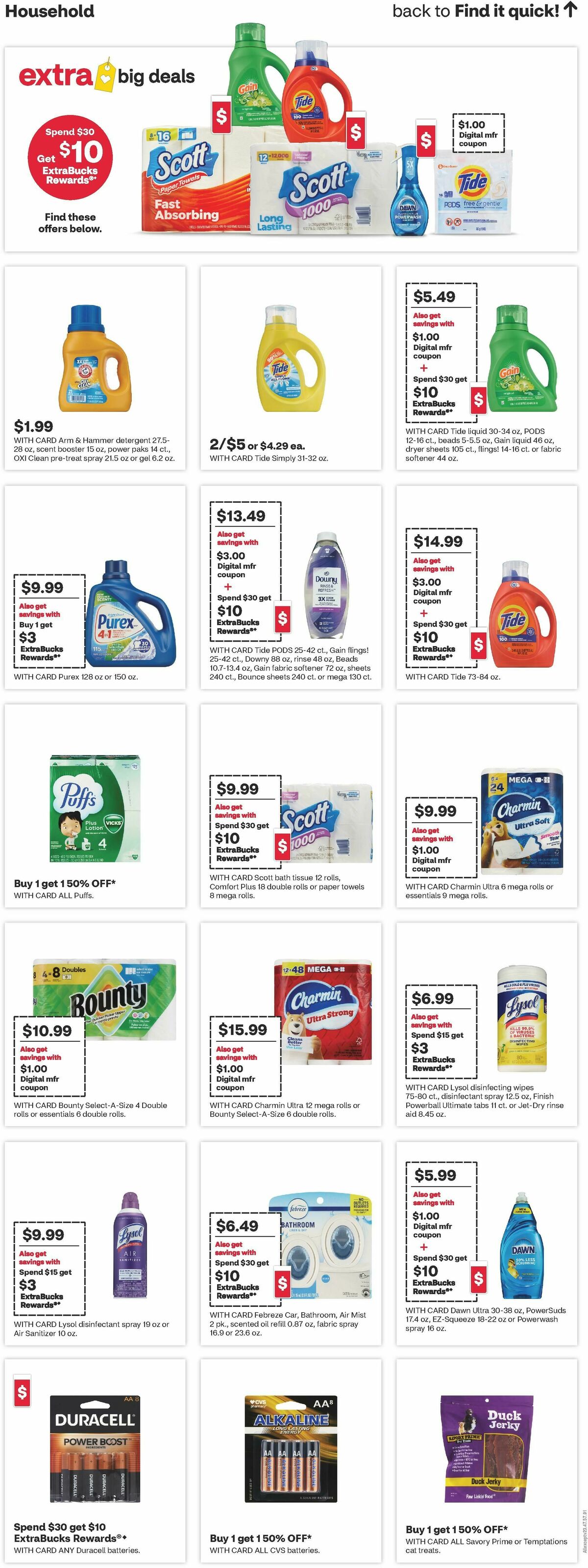 CVS Pharmacy Weekly Ad from April 26