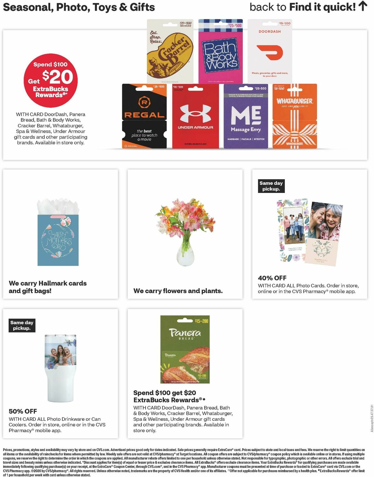 CVS Pharmacy Weekly Ad from May 3