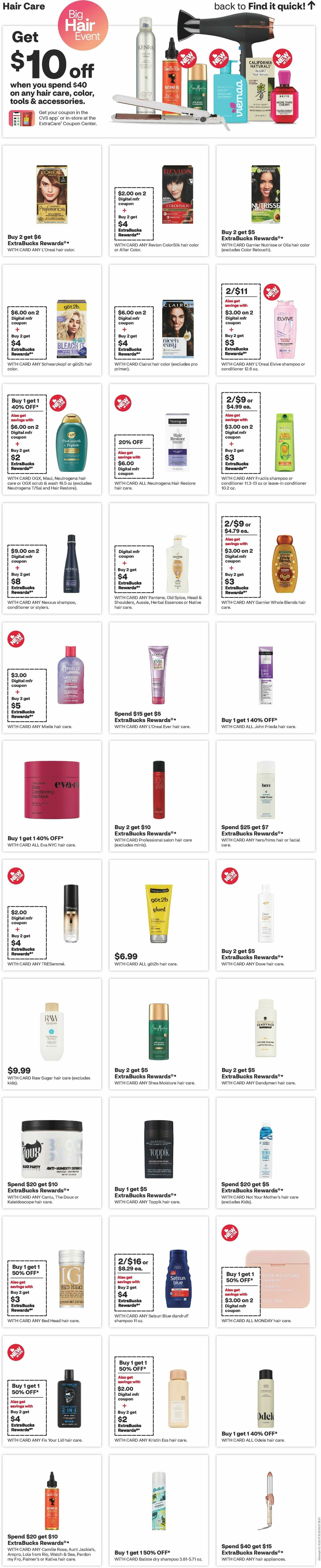 CVS Pharmacy Weekly Ad from May 10