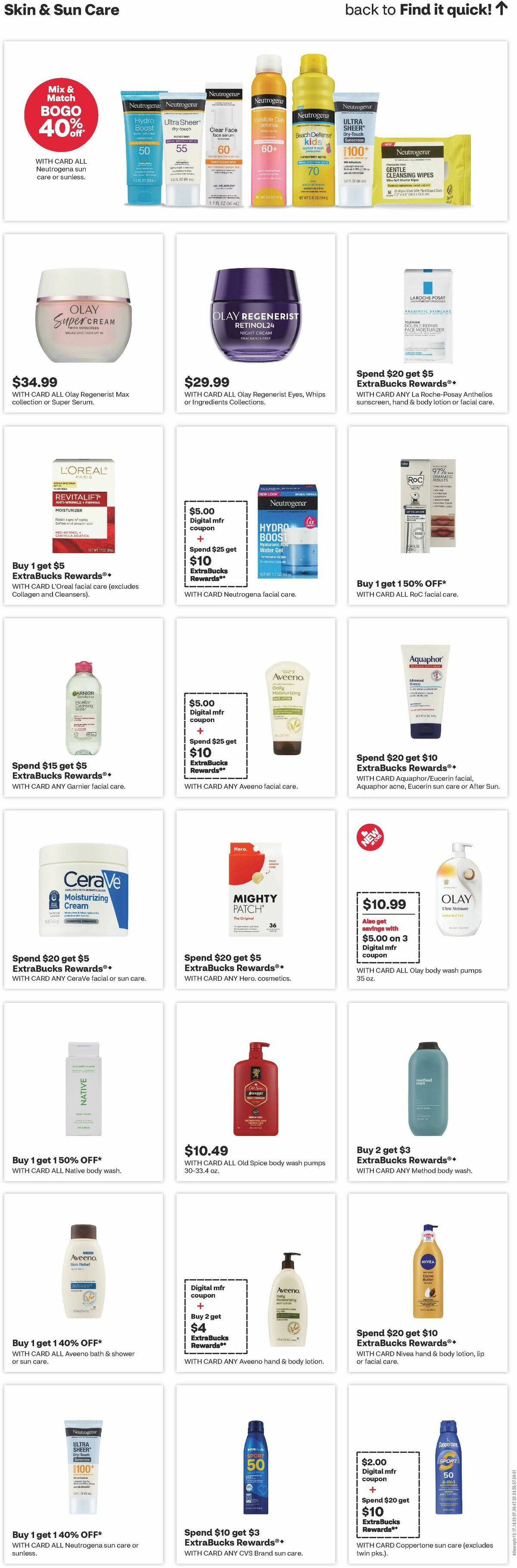 CVS Pharmacy Weekly Ad from May 17