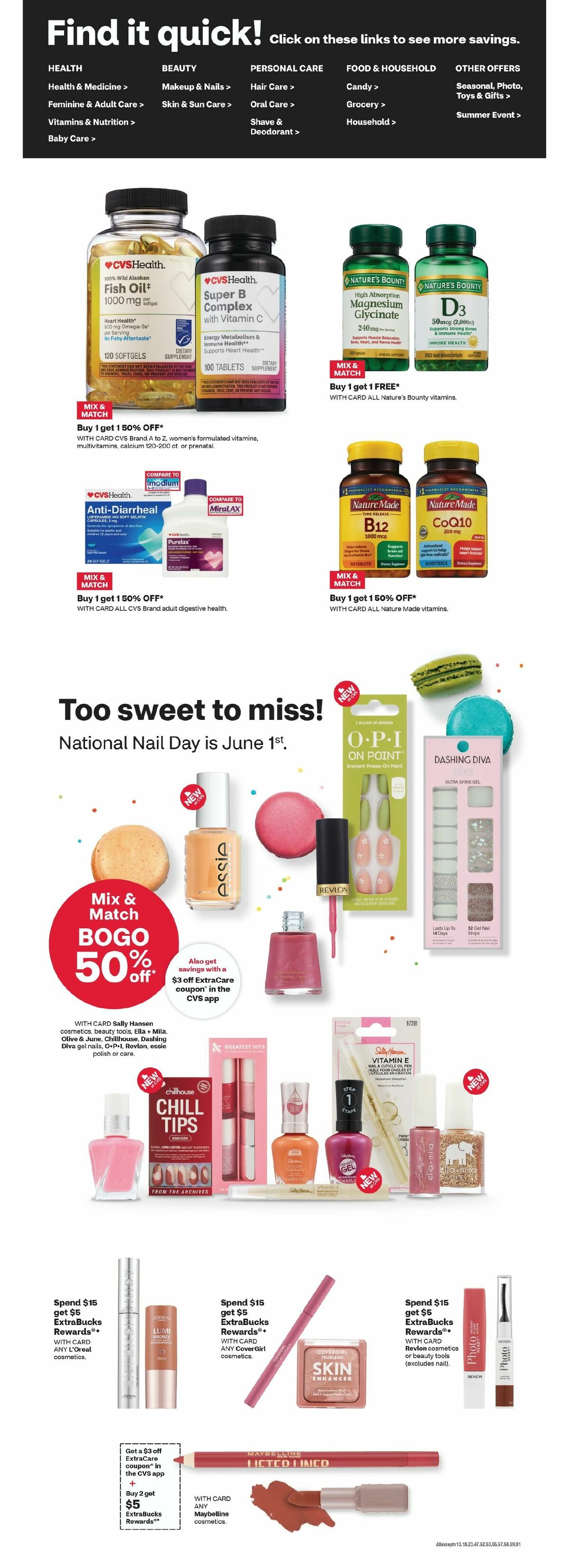 CVS Pharmacy Weekly Ad from May 31