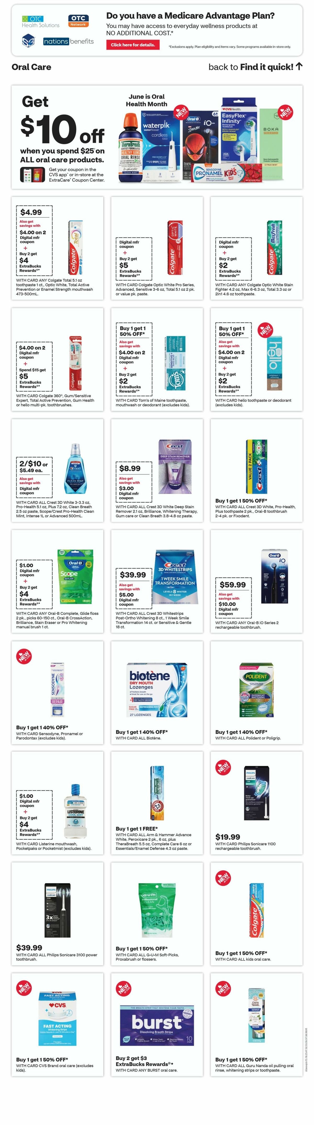 CVS Pharmacy Weekly Ad from June 7